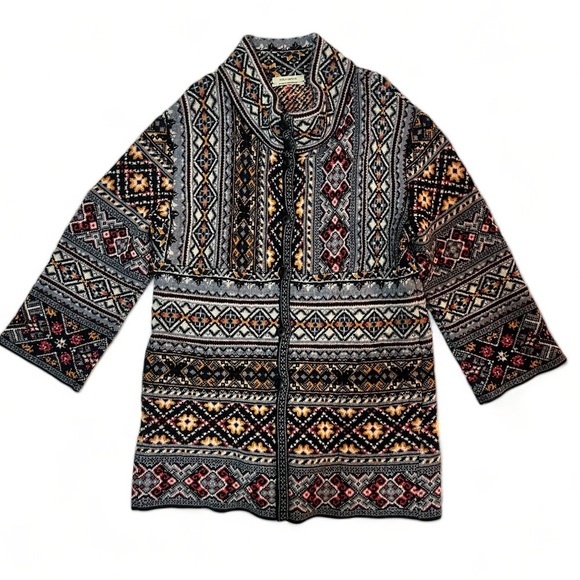 ALDOMARTINS ANTHROPOLOGIE Oslo Sweater Coat Medium - Picture 2 of 7